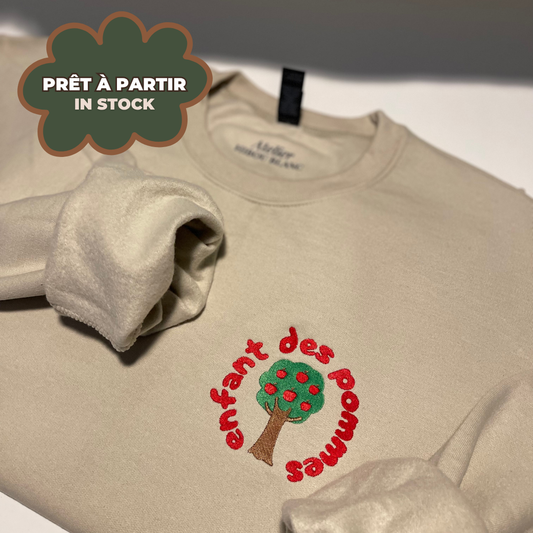 *AHB FRIPERIE* ENFANT DES POMMES CREWNECK