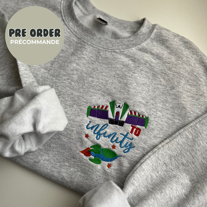 *PRE ORDER* INFINITY FRIEND CREWNECK