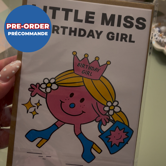 *PRE ORDER* LITTLE MISS BIRTHDAY CARD