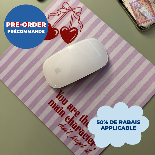 *PRE ORDER* YOU ARE THE MAIN CHARACTER MOUSEPAD