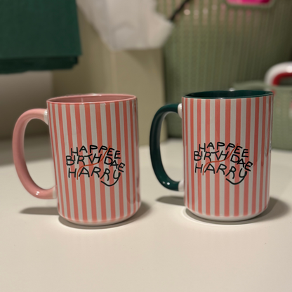 *PRÉCOMMANDE* TASSE HBD HARRY VINTAGE VIBES (GREEN 15oz)