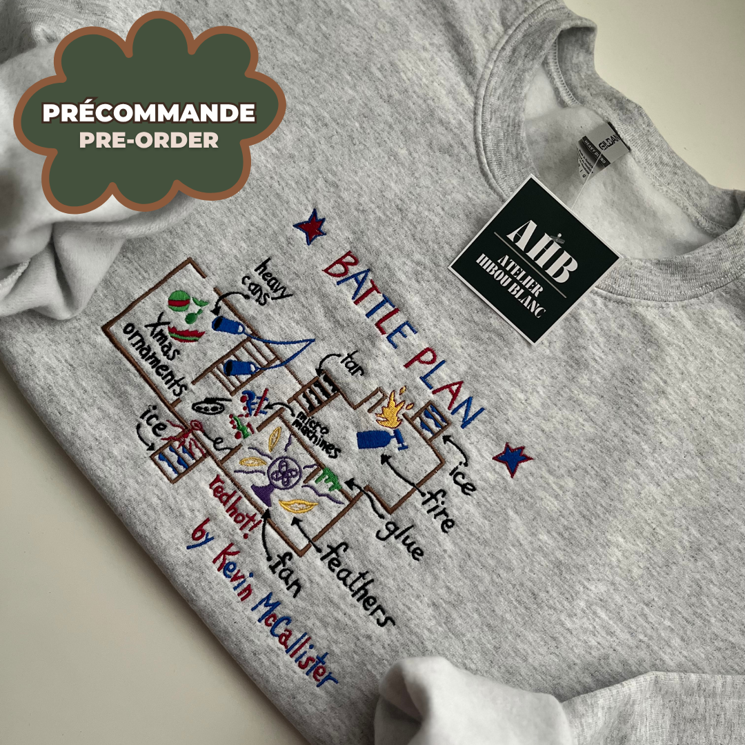 *PRÉCOMMANDE* BATTLE PLAN CREWNECK