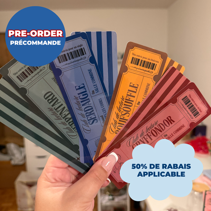 *PRE ORDER* MAGIC HOUSES BOOKMARKS (DIFFERENT PACKS)