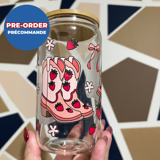 *PREORDER* BOOTS & STRAWBERRY GLASS