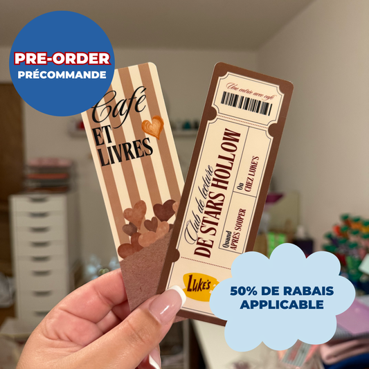 *PRE ORDER* COFFEE & GG BOOKMARKS (PACK OF 2)