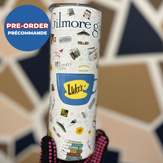 *PREORDER* GILMORE GIRLS VIBES TUMBLER 20oz