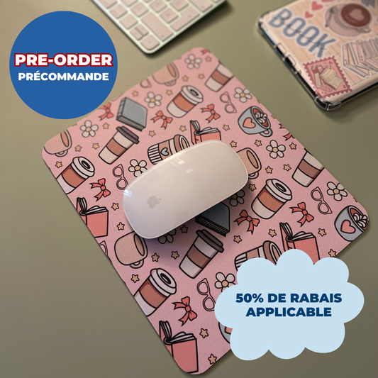 *PRÉCOMMANDE* TAPIS DE SOURIS AMATEUR DE CAFÉ