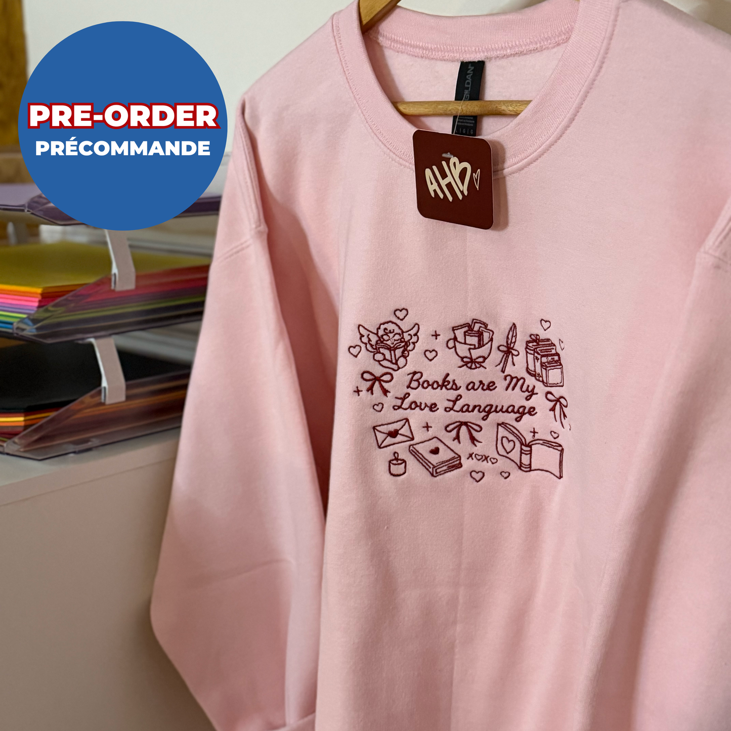 *PRE ORDER* BOOK LOVER CREWNECK