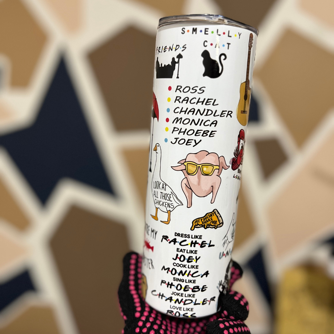 *PREORDER* FRIENDS VIBES TUMBLER 20oz