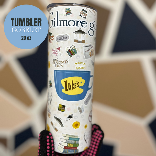 *PREORDER* GILMORE GIRLS VIBES TUMBLER 20oz
