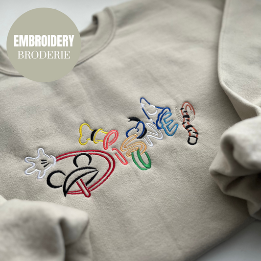 MAGICAL CHARACTERS CREWNECK