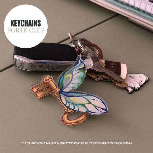 FLYING MAGICAL KEYCHAIN