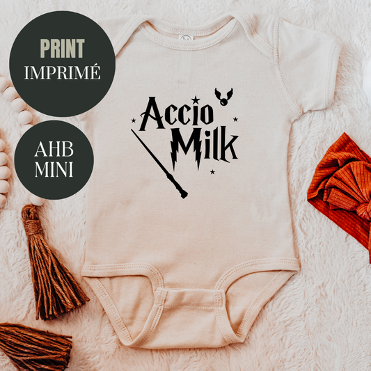 ACCIO MILK ONESIE