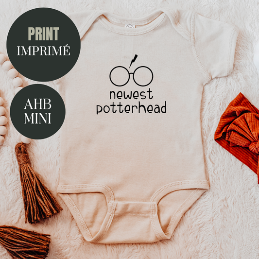 NEW POTTERHEAD ONESIE