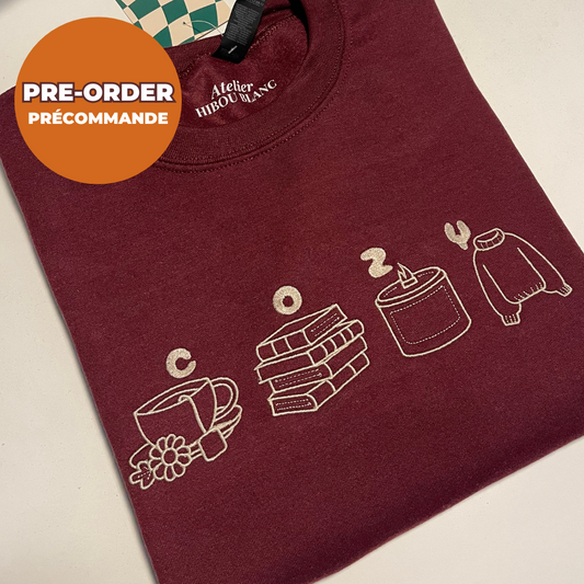 *PRE ORDER* COZY VIBES CREWNECK