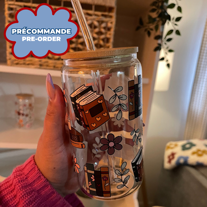 *PREORDER* BOOKS AND FALL VIBES GLASS