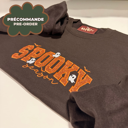 *PRÉCOMMANDE* SPOOKY SEASON (COPPER GLITTER) CREWNECK