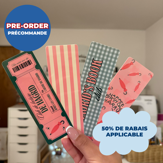*PRE ORDER* HAGRID'S BOOKMARKS (PACK OF 4)