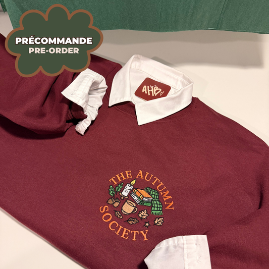*PRÉCOMMANDE* THE AUTUMN SOCIETY CREWNECK