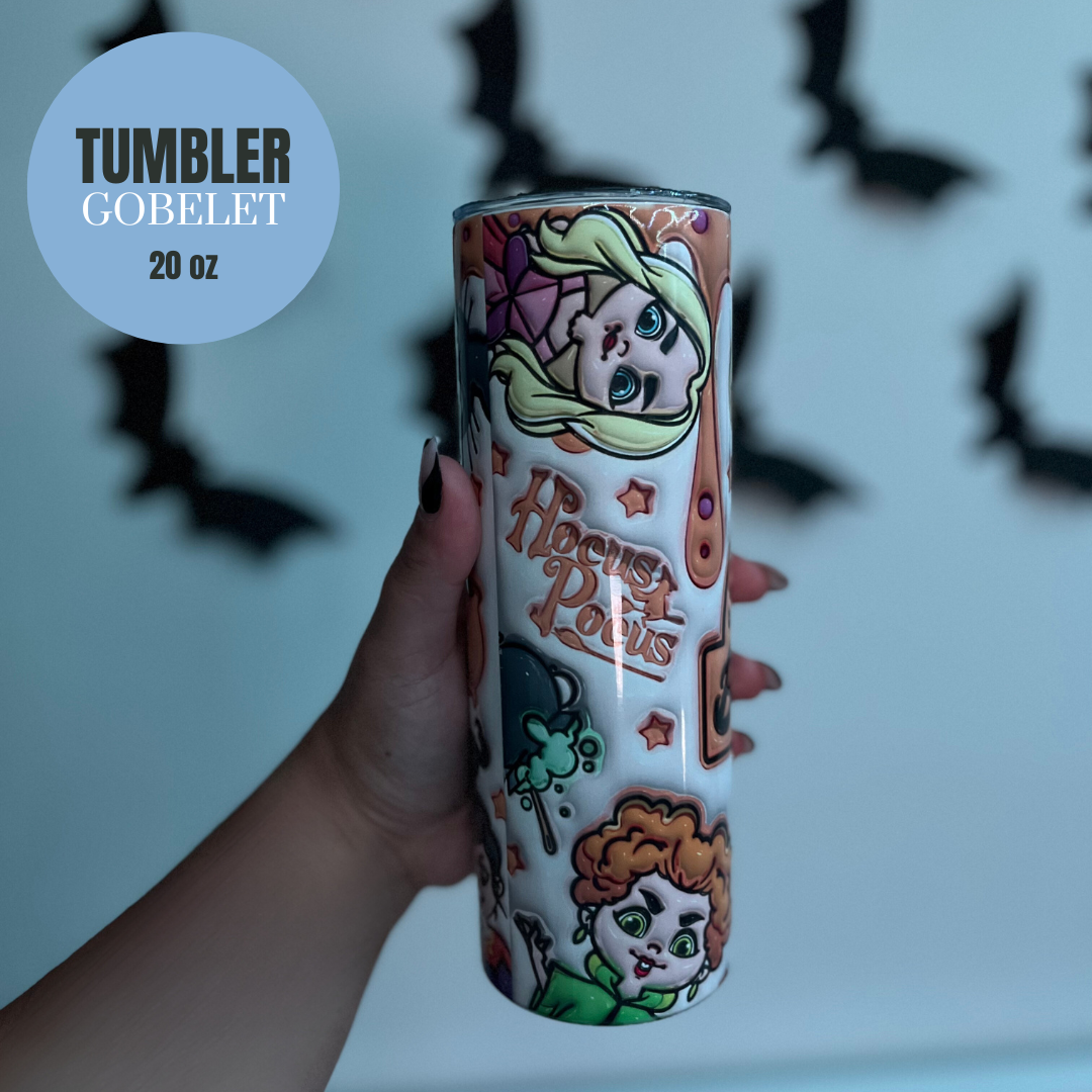 HOCUS POCUS TUMBLER 20oz