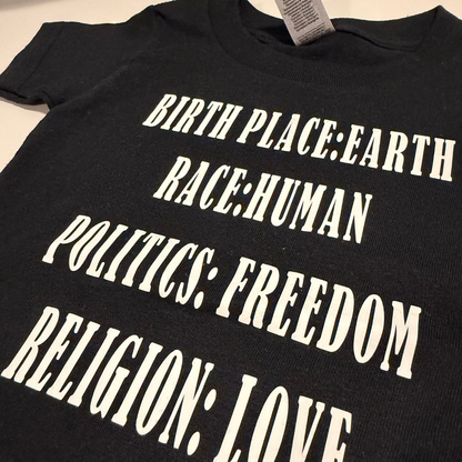*FRIPERIE AHB* BIRTH PLACE (TODDLER) T-SHIRT