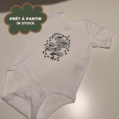 *AHB FRIPERIE* UP TO NO GOOD (BABY) ONESIE