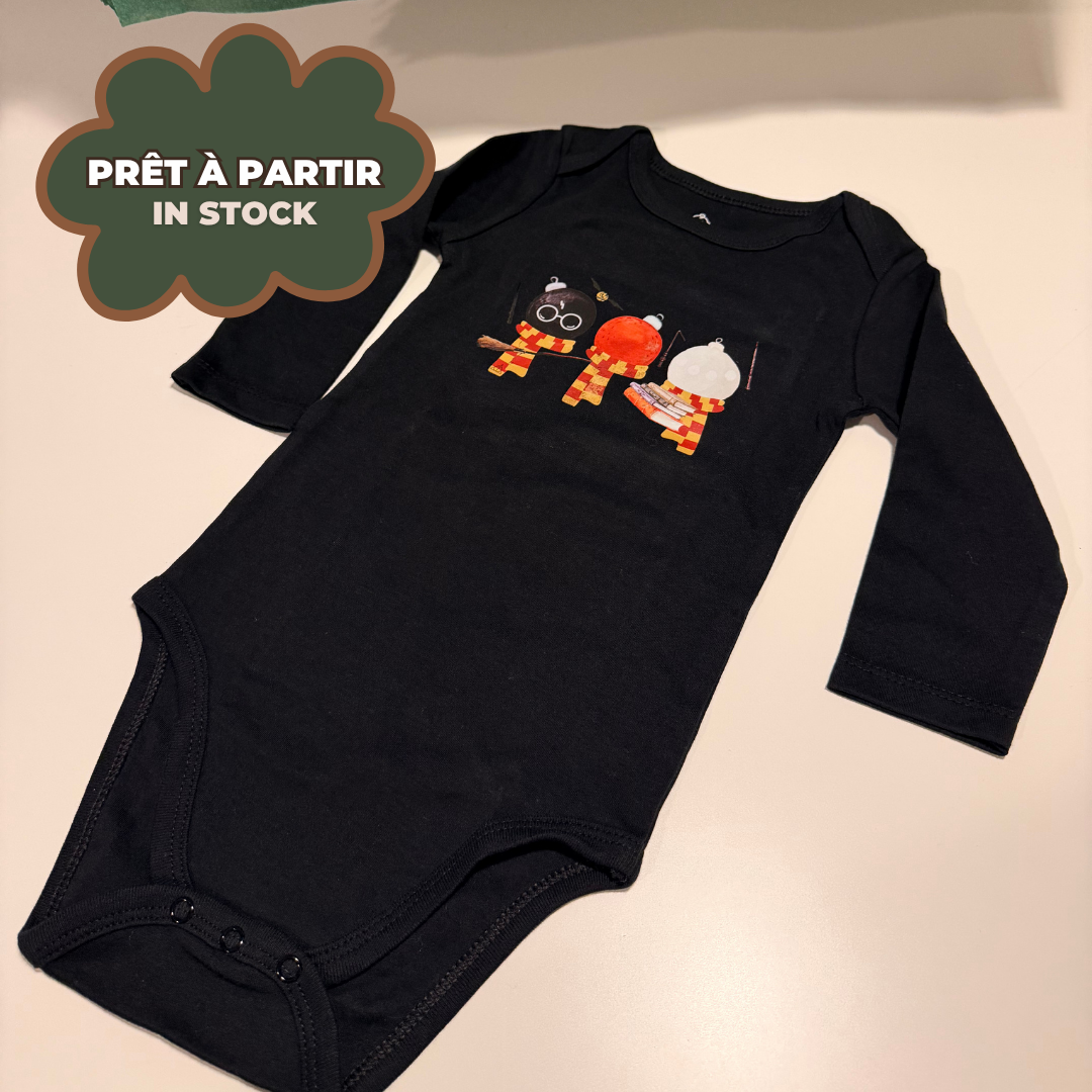 *AHB FRIPERIE* HP CHRISTMAS (BABY) ONESIE