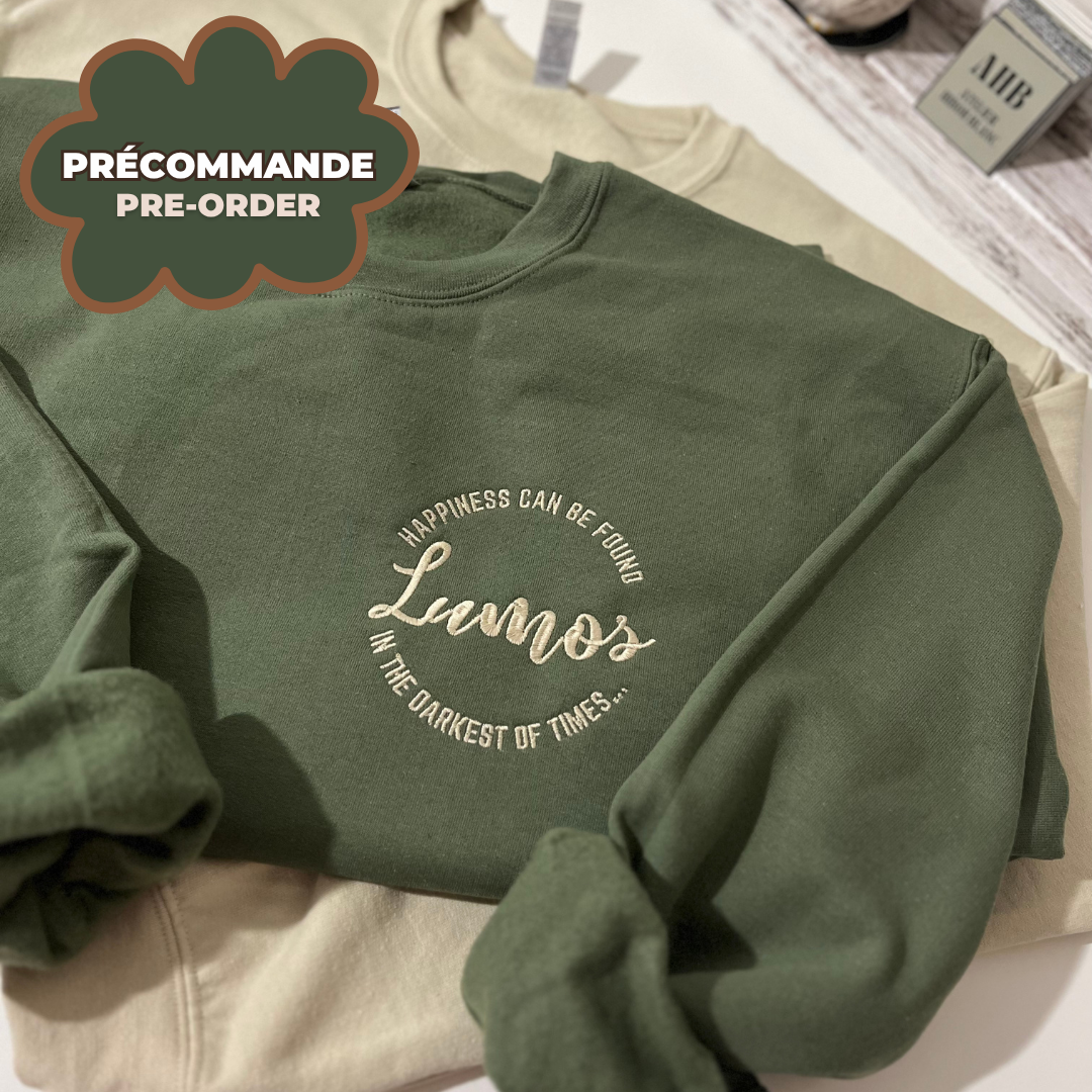 *PRÉCOMMANDE* LUMOS CREWNECK
