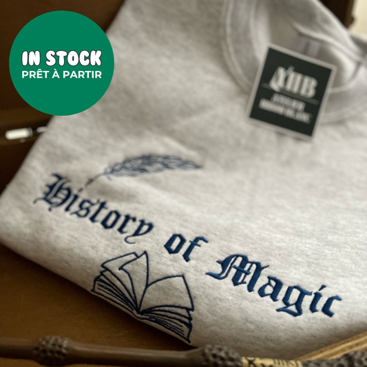 HISTORY OF MAGIC EMBROIDERED CREWNECK