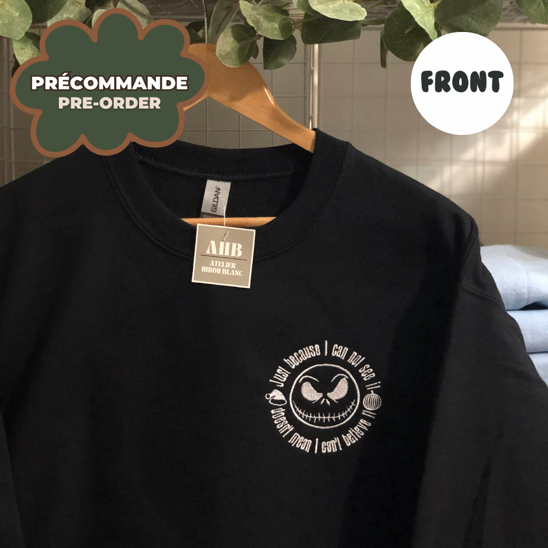 *PRÉCOMMANDE* JACK'S PLAN CREWNECK