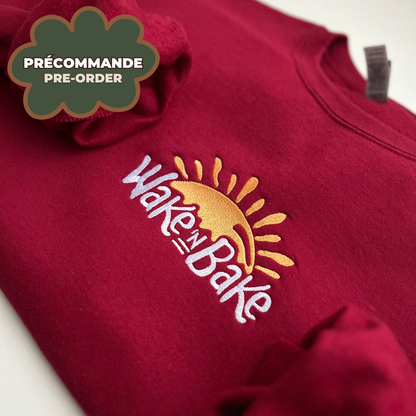 *PRÉCOMMANDE* WAKE AND BAKE CREWNECK
