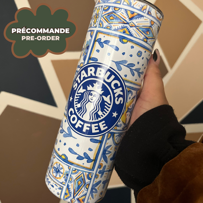 *PRE ORDER* GREEK VIBES STARBIES TUMBLER 20oz