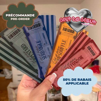 *PRE ORDER* MAGIC HOUSES BOOKMARKS (DIFFERENT PACKS)