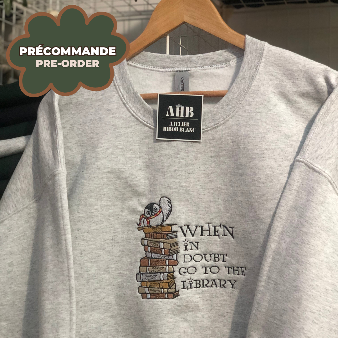 *PRE ORDER* HP LIBRARY CREWNECK