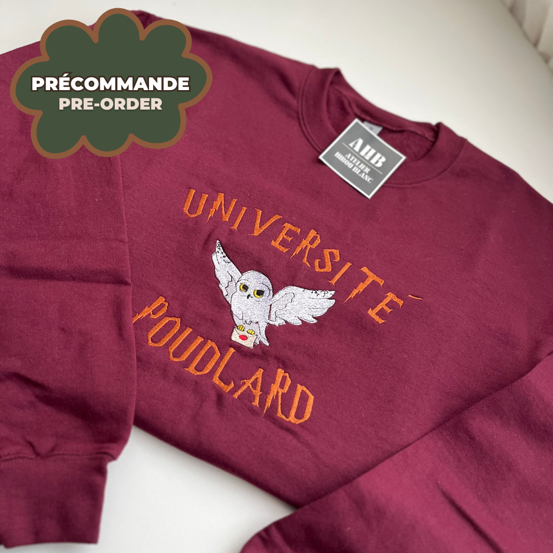*PRÉCOMMANDE* HP UNIVERSITÉ (FRANÇAIS) CREWNECK