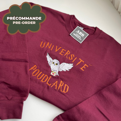 *PRÉCOMMANDE* HP UNIVERSITÉ (FRANÇAIS) CREWNECK