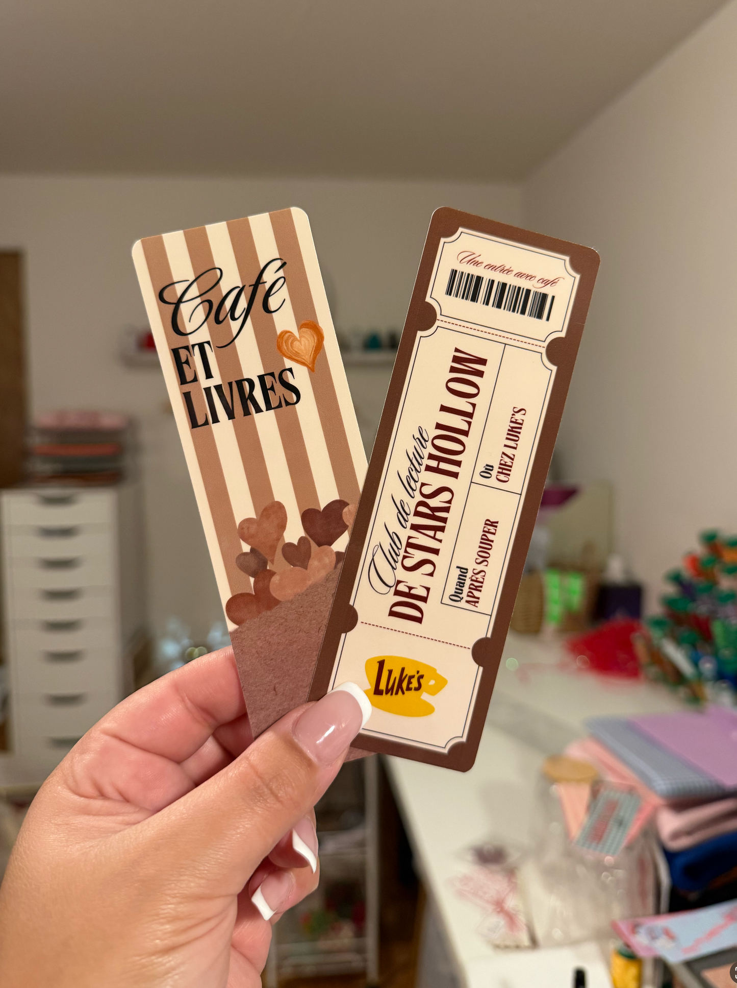 *PRE ORDER* COFFEE & GG BOOKMARKS (PACK OF 2)