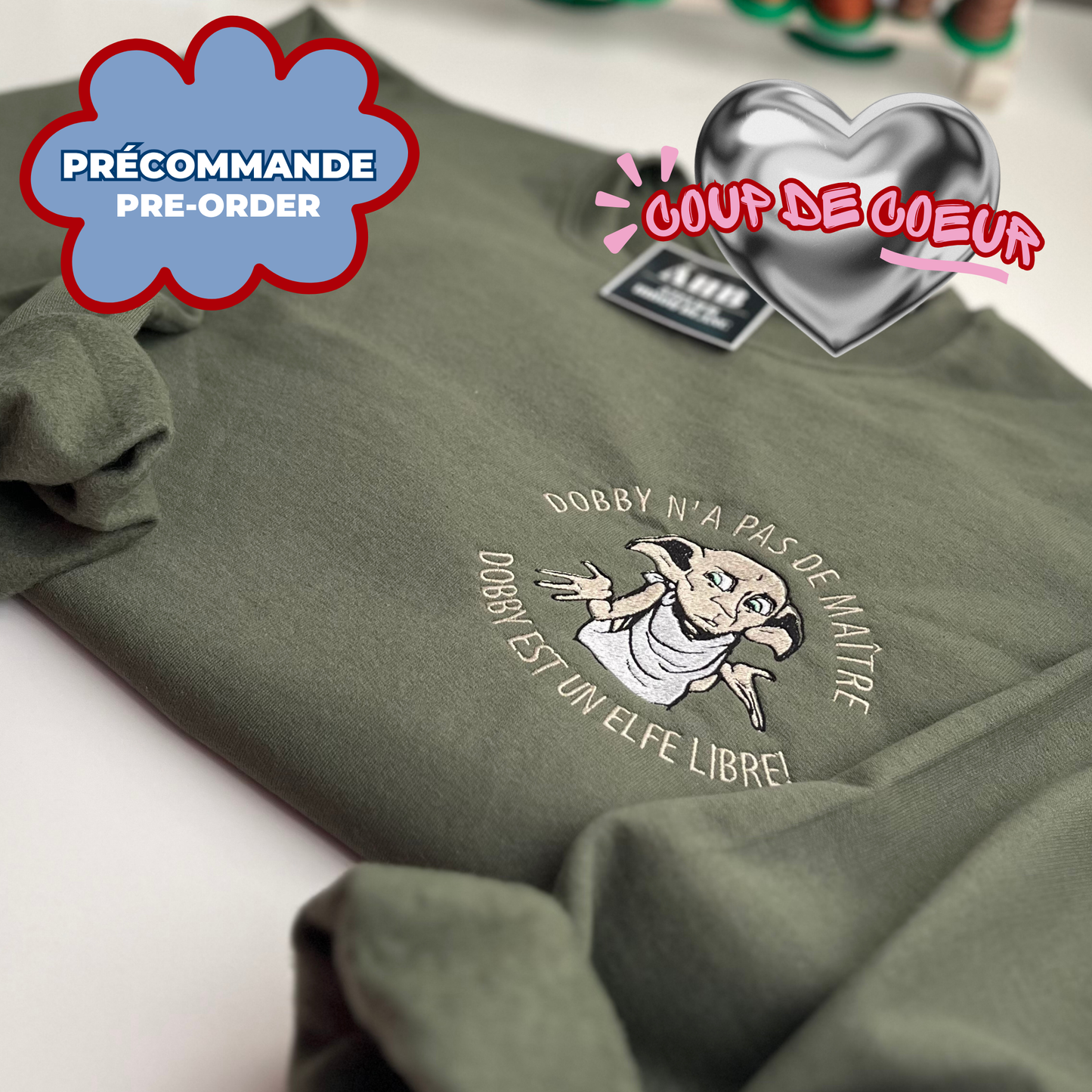 *PRÉCOMMANDE* L'ELFE LIBRE CREWNECK