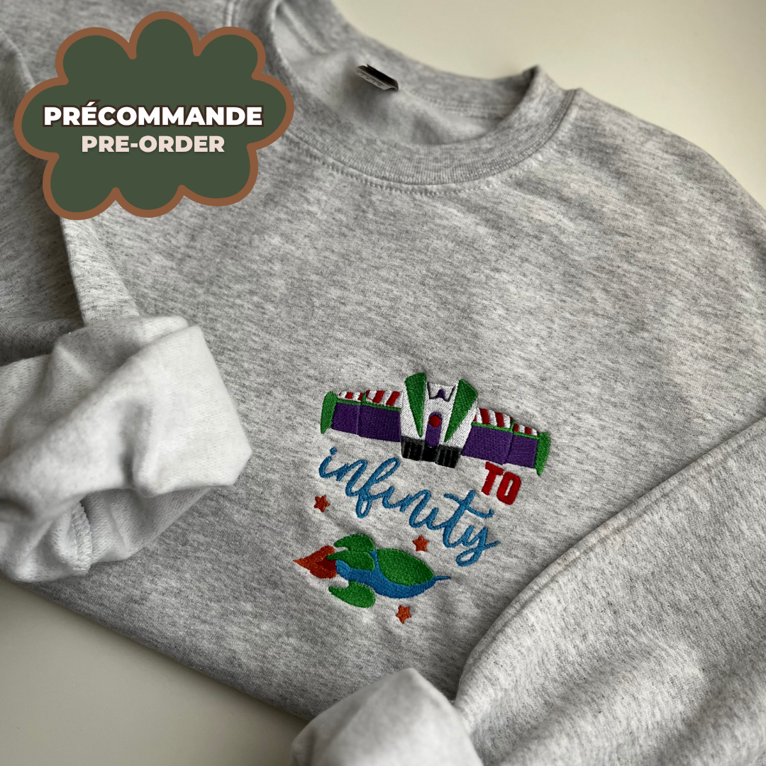*PRE ORDER* INFINITY FRIEND CREWNECK