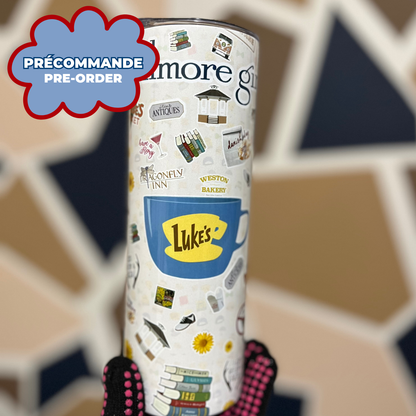 *PREORDER* GILMORE GIRLS VIBES TUMBLER 20oz