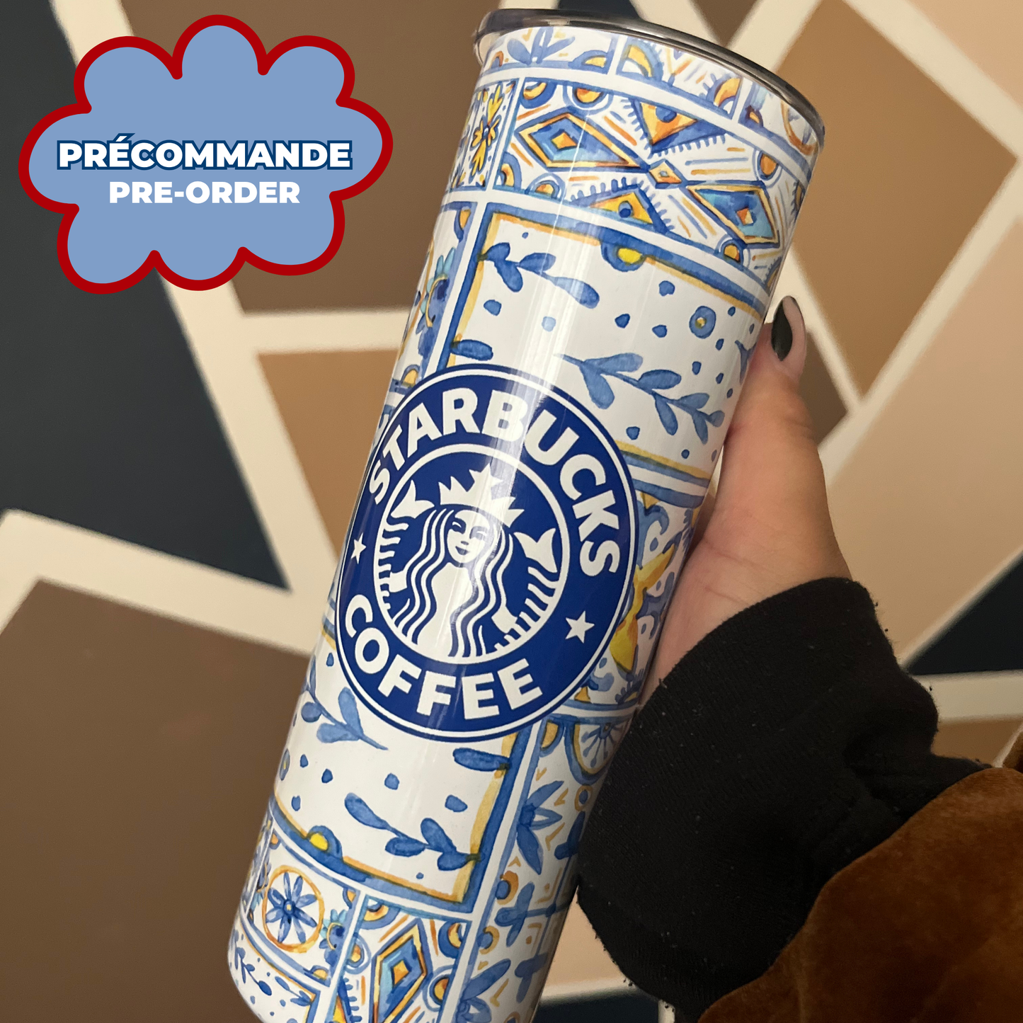 *PRE ORDER* GREEK VIBES STARBIES TUMBLER 20oz