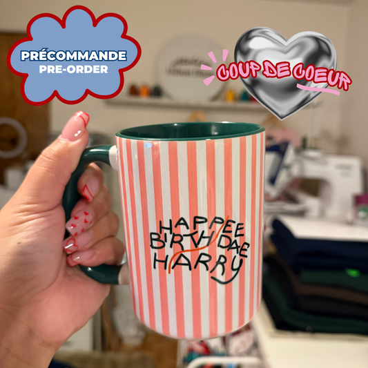 *PREORDER* HBD HARRY VINTAGE VIBES MUG (GREEN 15oz)