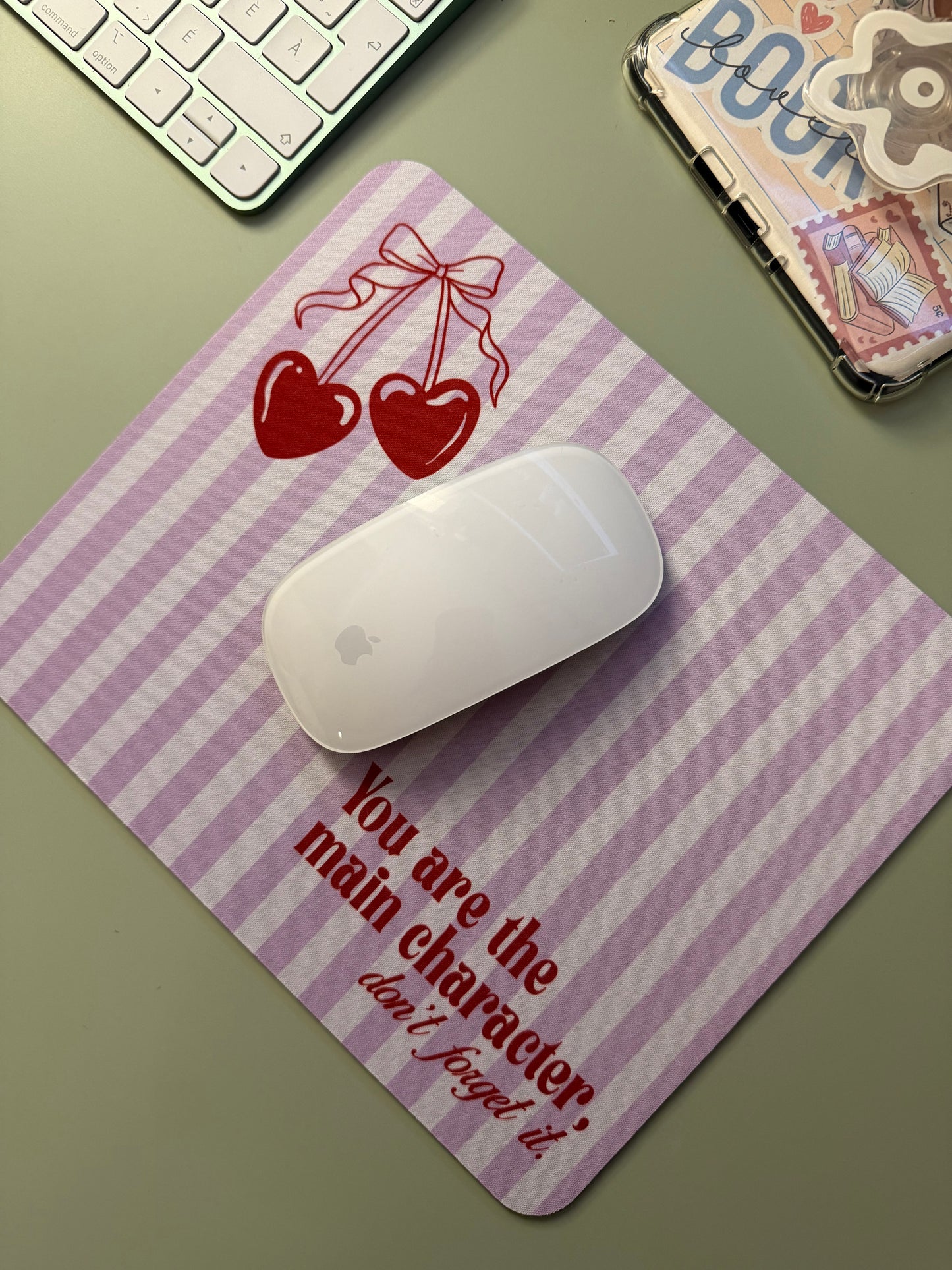 *PRE ORDER* YOU ARE THE MAIN CHARACTER MOUSEPAD