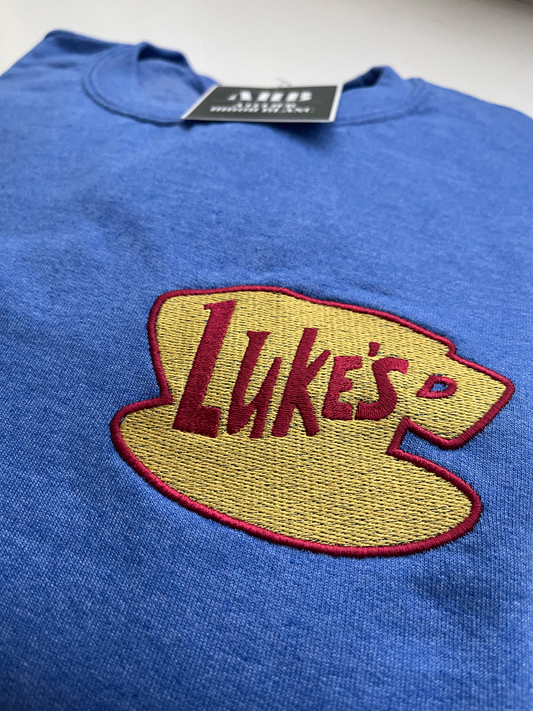 LUKE'S EMBROIDERED CREWNECK