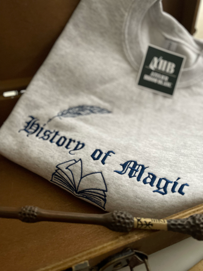HISTORY OF MAGIC EMBROIDERED CREWNECK