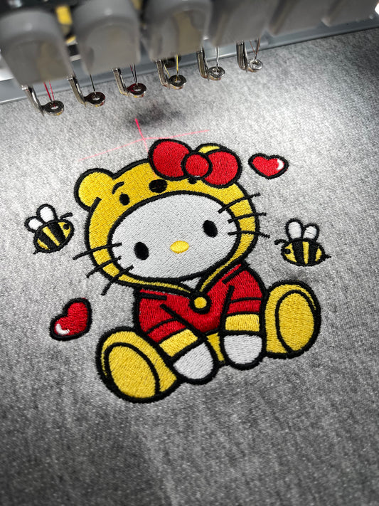 *PRE ORDER* TRENDY HELLO KITTY WINNIE CREWNECK