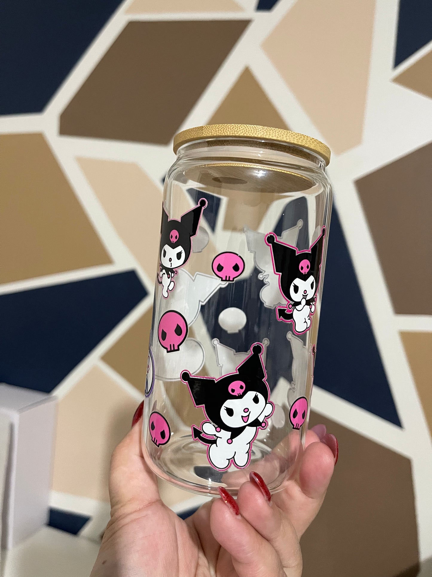 *PREORDER* KUROMI VIBE GLASS