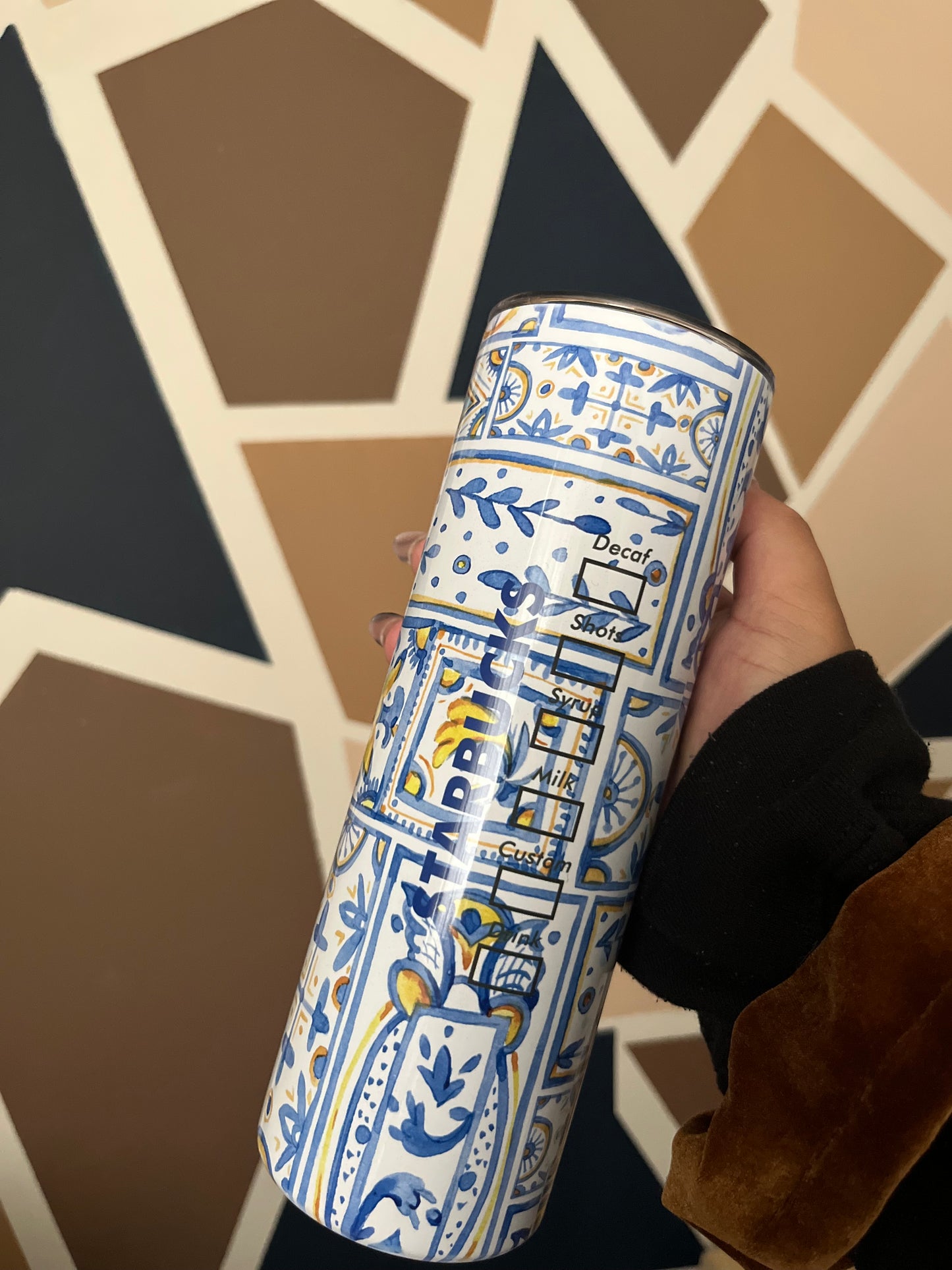 *PRE ORDER* GREEK VIBES STARBIES TUMBLER 20oz