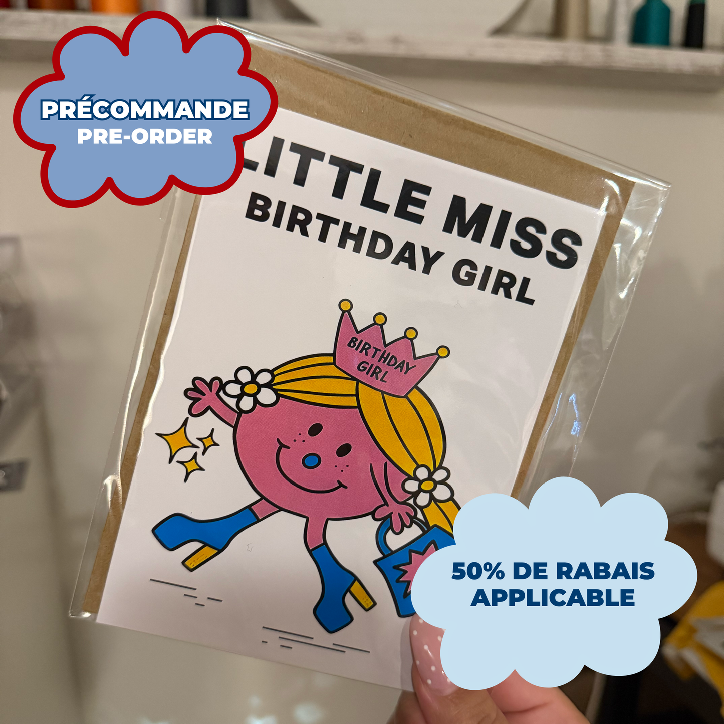 *PRE ORDER* LITTLE MISS BIRTHDAY CARD