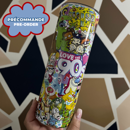 *PREORDER* LOVE THE 90s TUMBLER 20oz